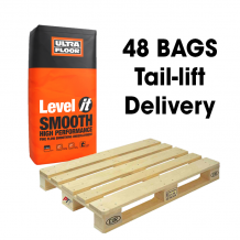 Ultra Floor Level It Smooth Fine Flow Smoothing Underlayment Self Levelling Compound 20kg Full Pallet (48 Bags Tail Lift)